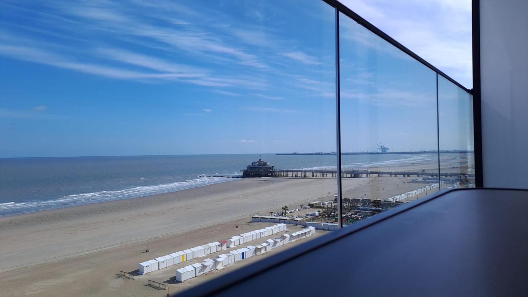 Modern Studio With Beautiful Sea View - 9Th Floor Бланкенберге Екстериор снимка