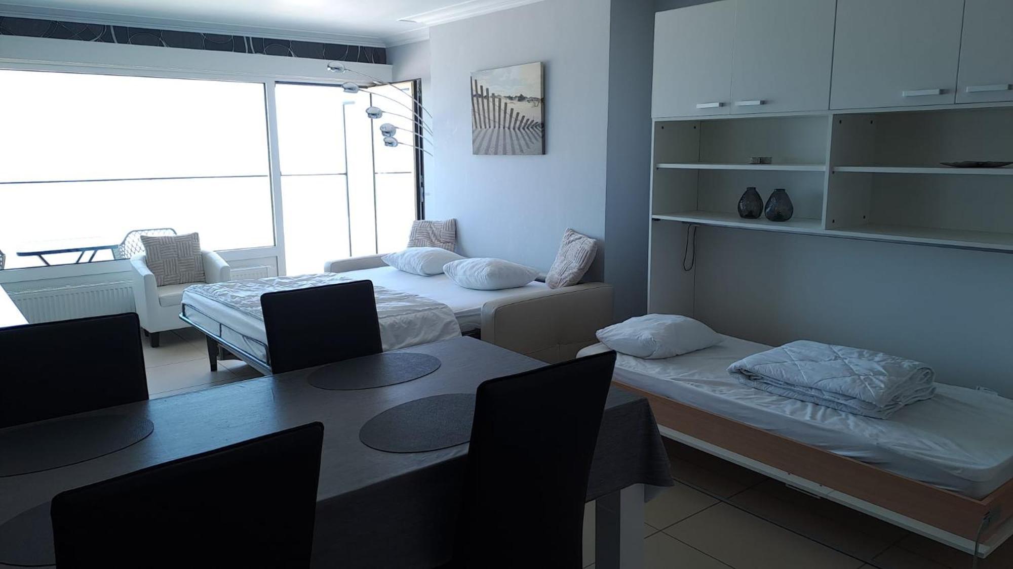 Modern Studio With Beautiful Sea View - 9Th Floor Бланкенберге Екстериор снимка